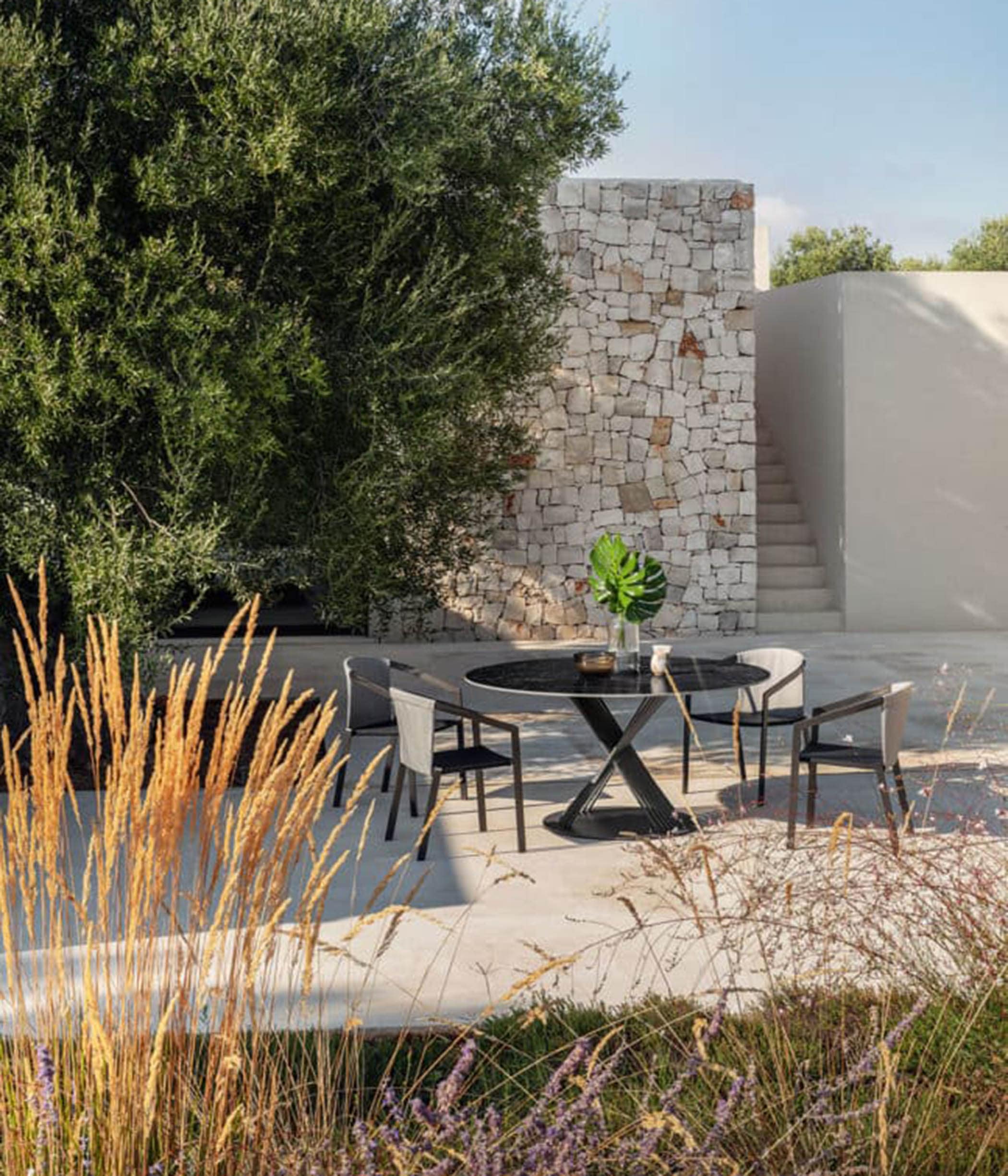 Push By Myyour – Tavolo rotondo in marmo e alluminio