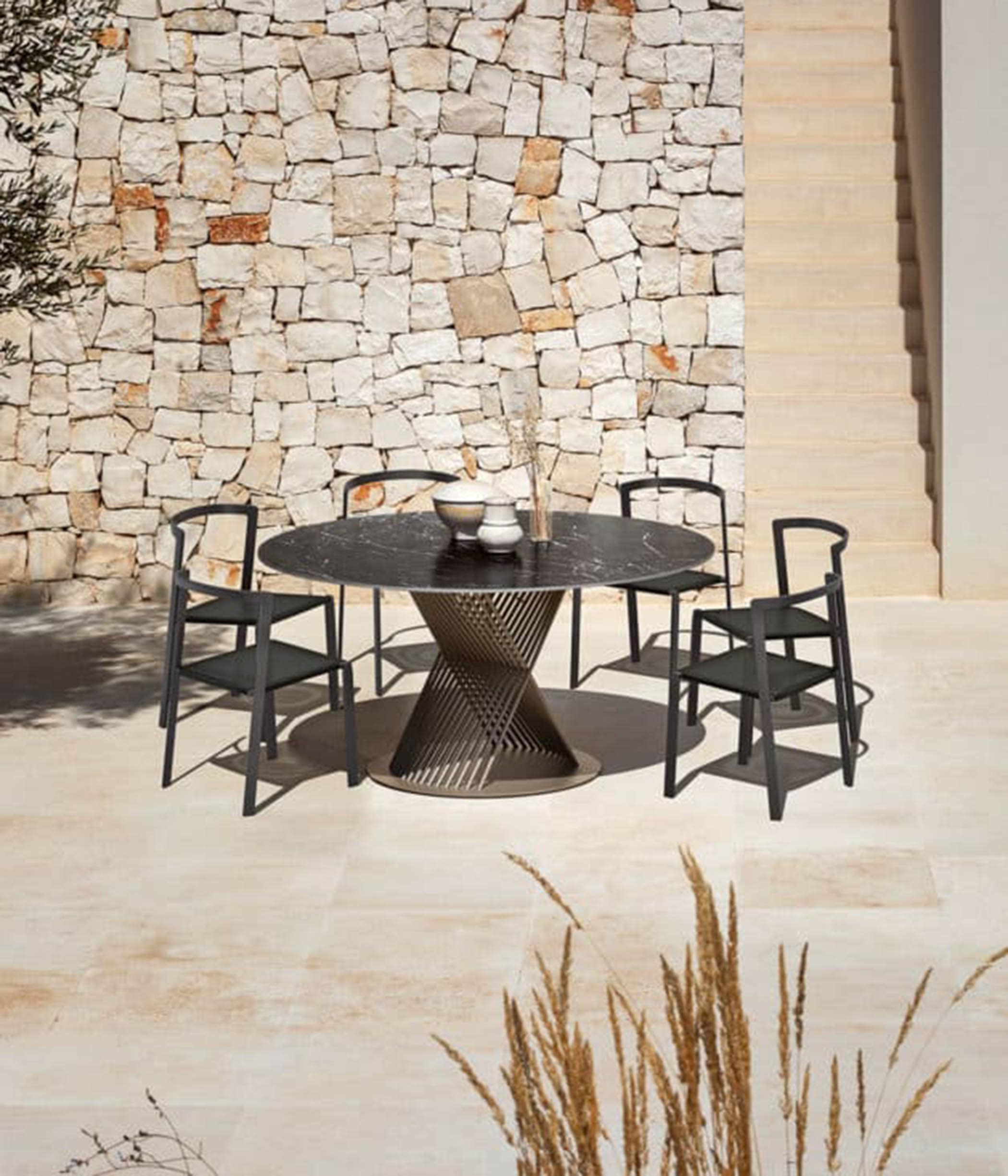 Push By Myyour – Tavolo rotondo in marmo e alluminio
