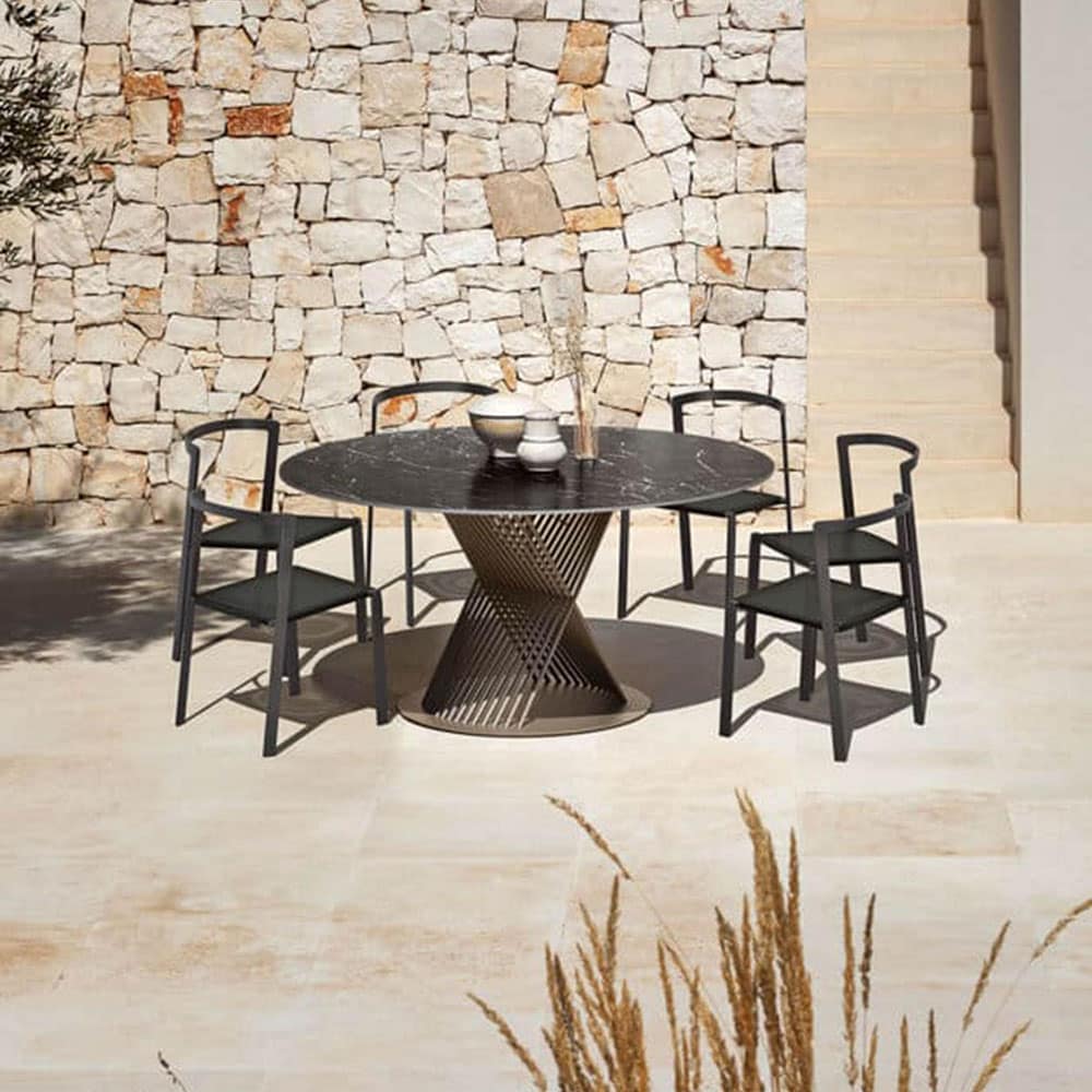 Push By Myyour – Tavolo rotondo in marmo e alluminio