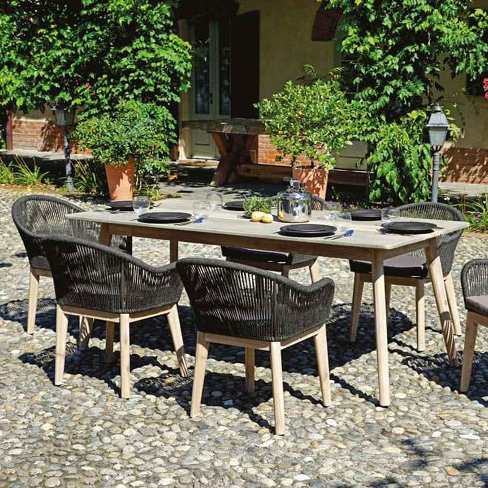 Arredo giardino in corda