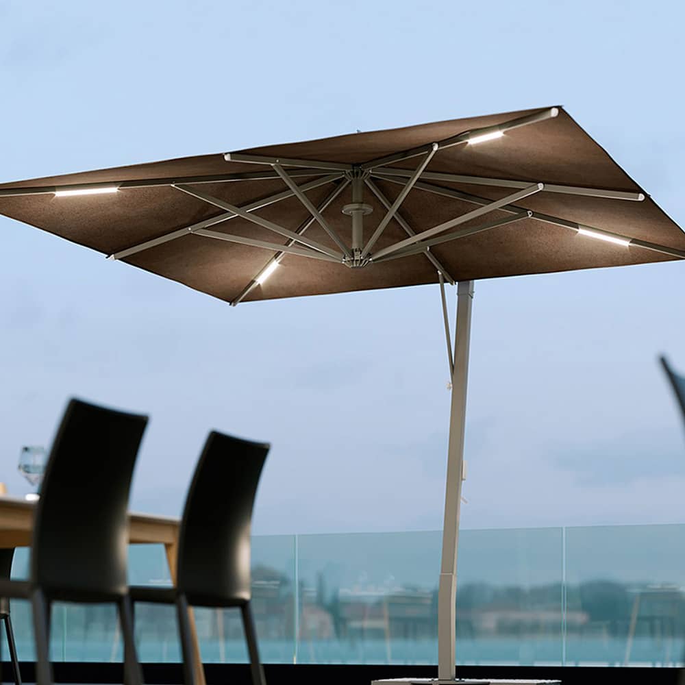Ombrellone con luci led
