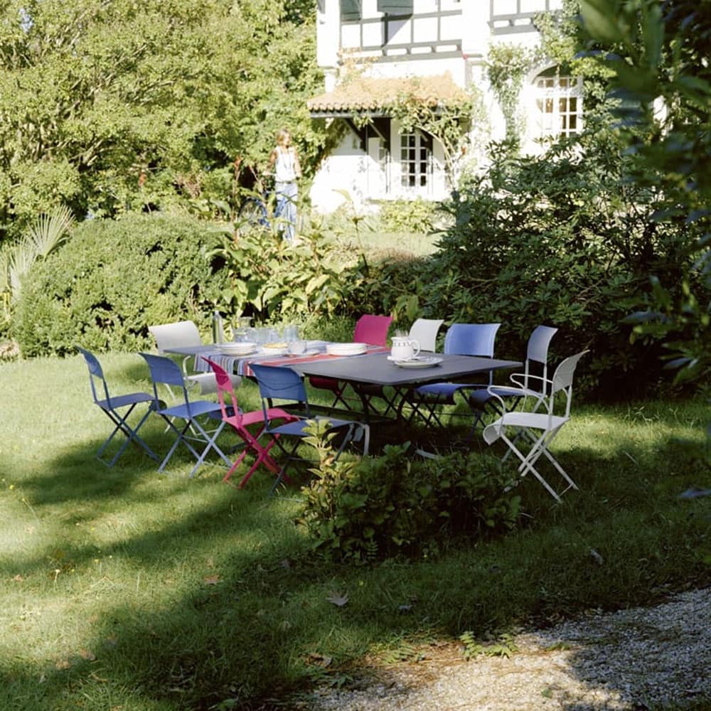 Tavolo allungabile in acciaio