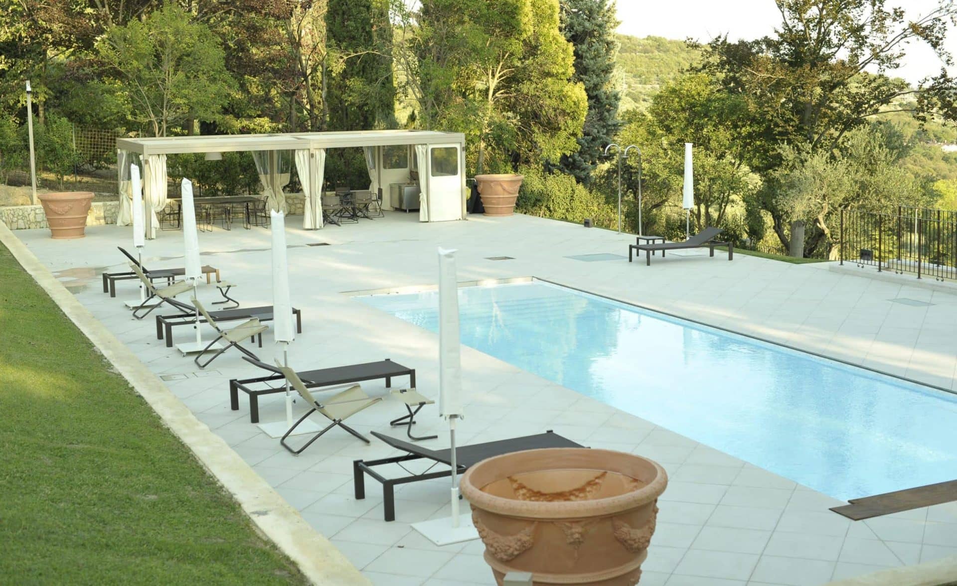 Gazebo in ferro piatto