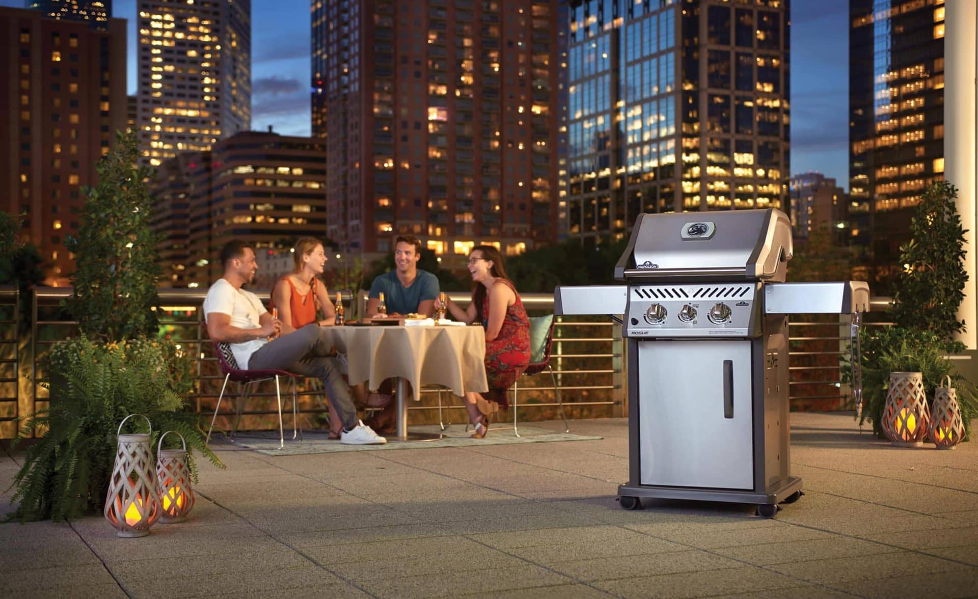 Bbq in acciaio inox