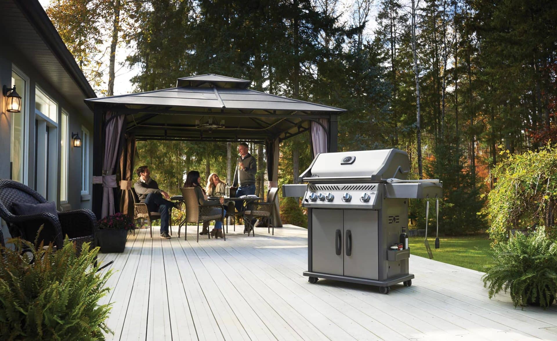 Bbq in acciaio inox