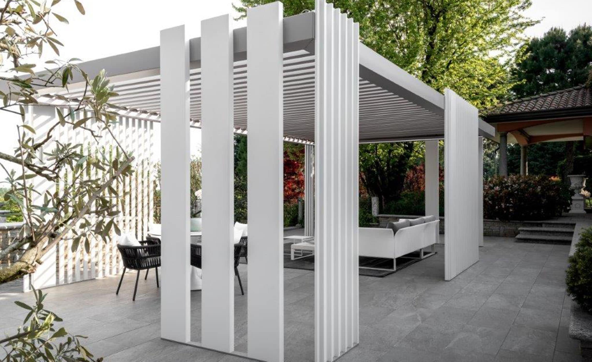 Pergola bioclimatica in alluminio Code