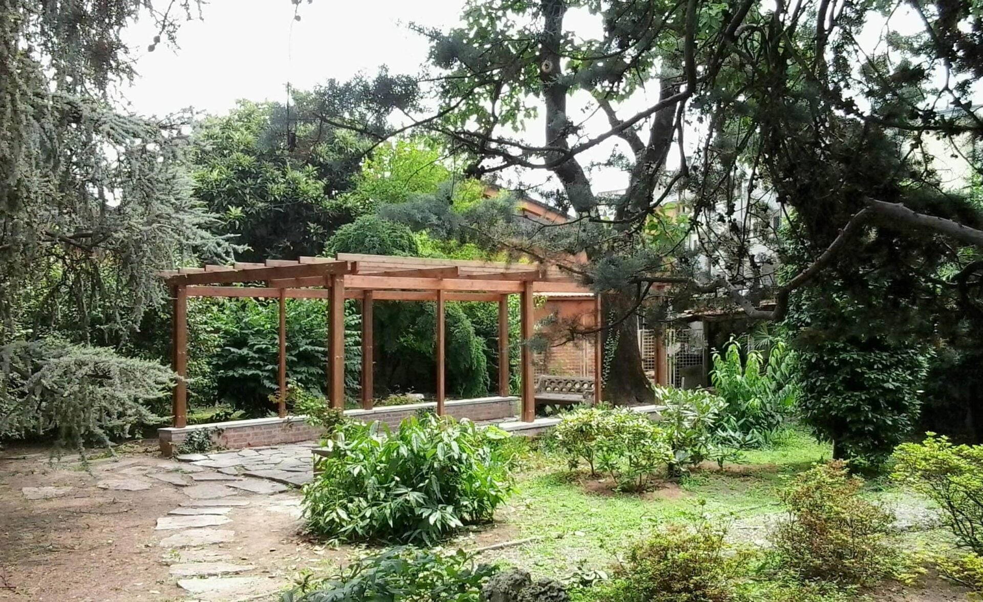 Pergola in legno