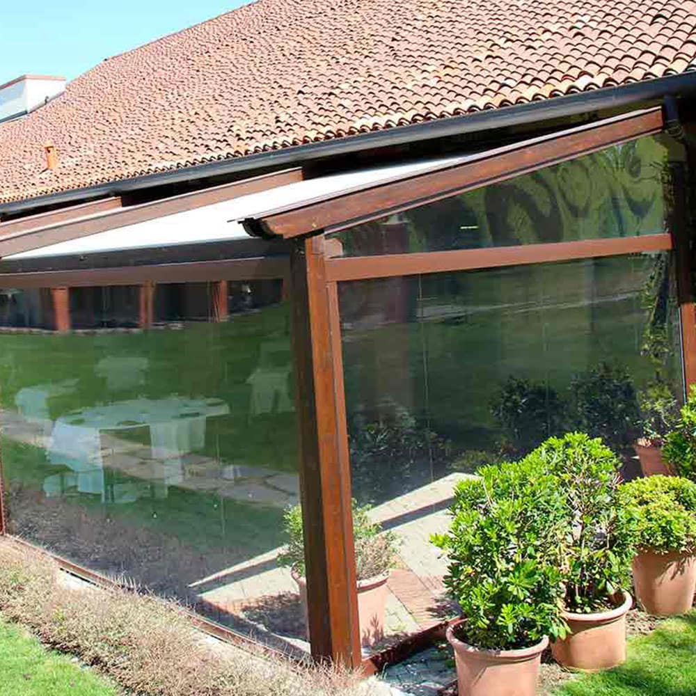 Pergotenda in legno