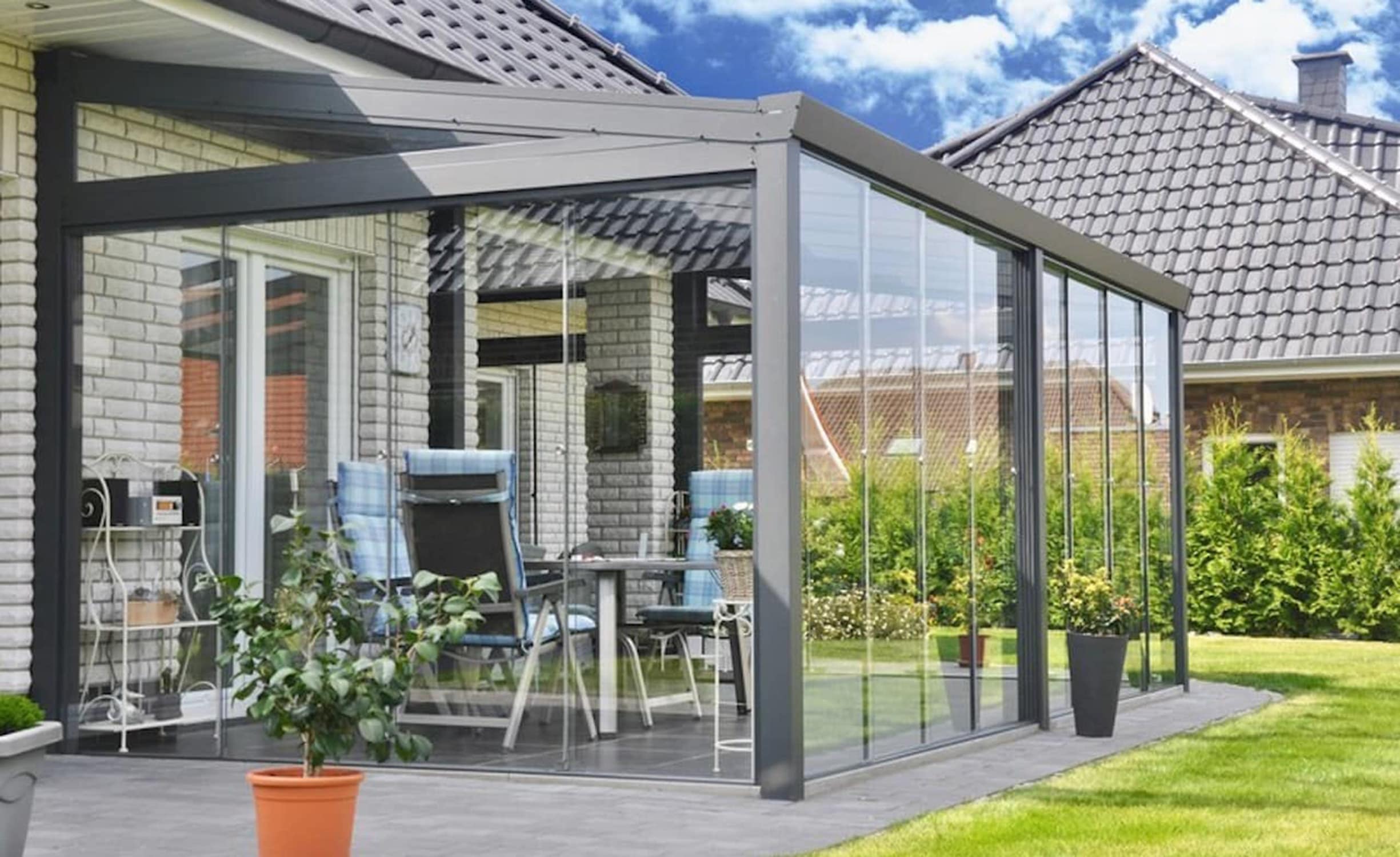 Veranda in vetro