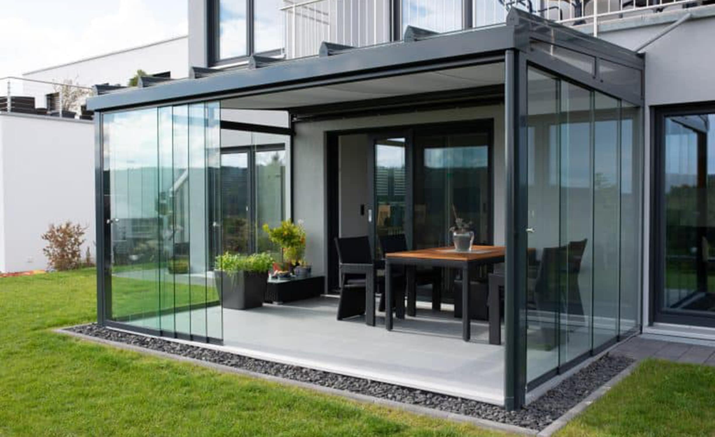 Veranda in vetro