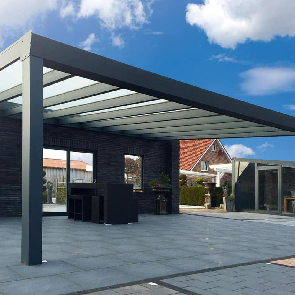 Veranda con policarbonato
