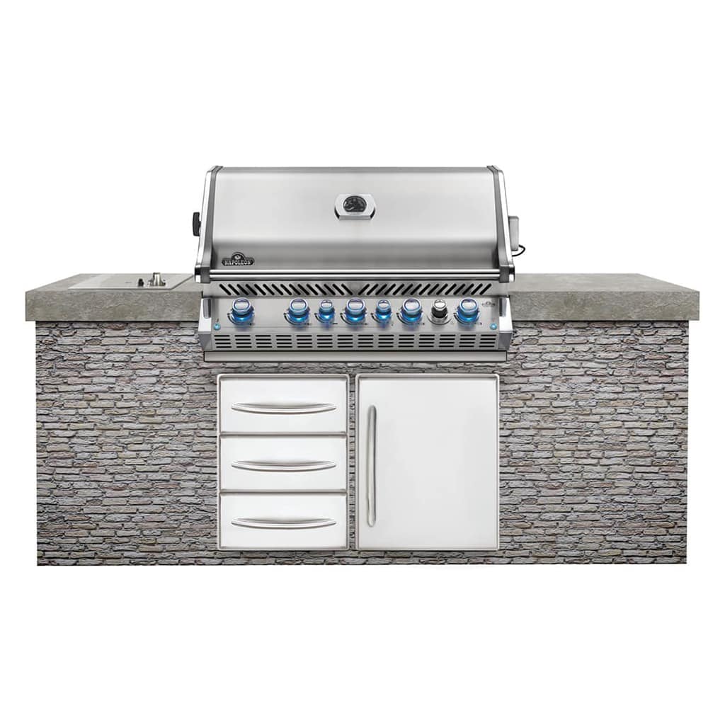 Barbecue inox incasso