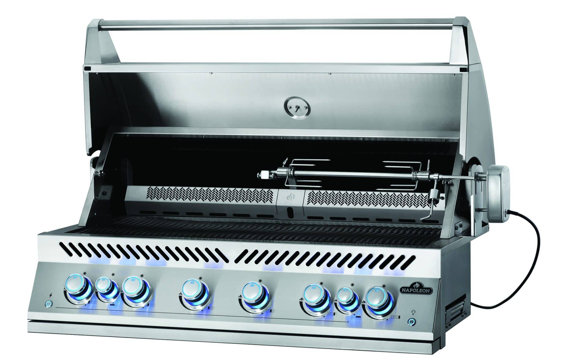 Barbecue inox infrarossi da incasso
