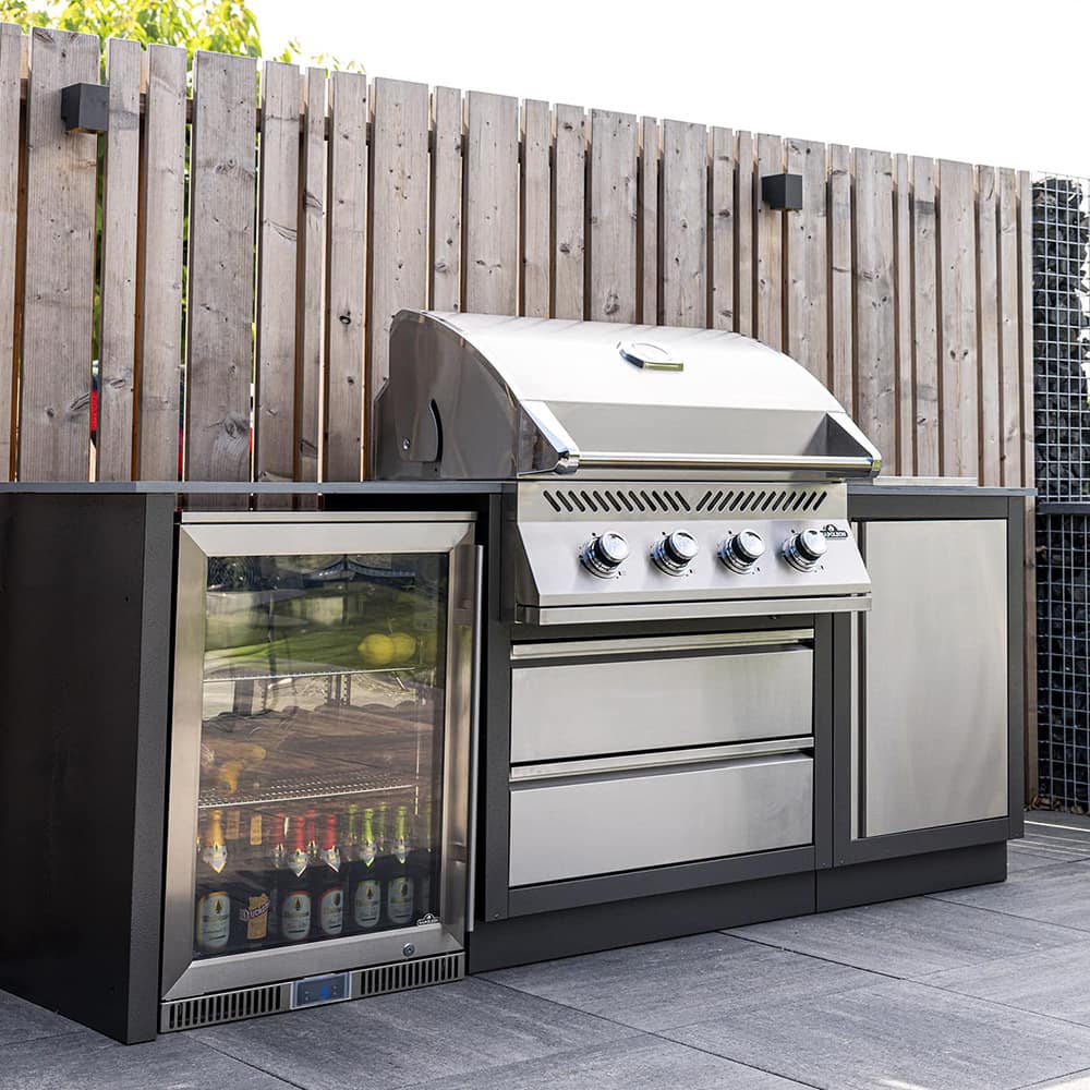 Cucina barbecue modulare inox
