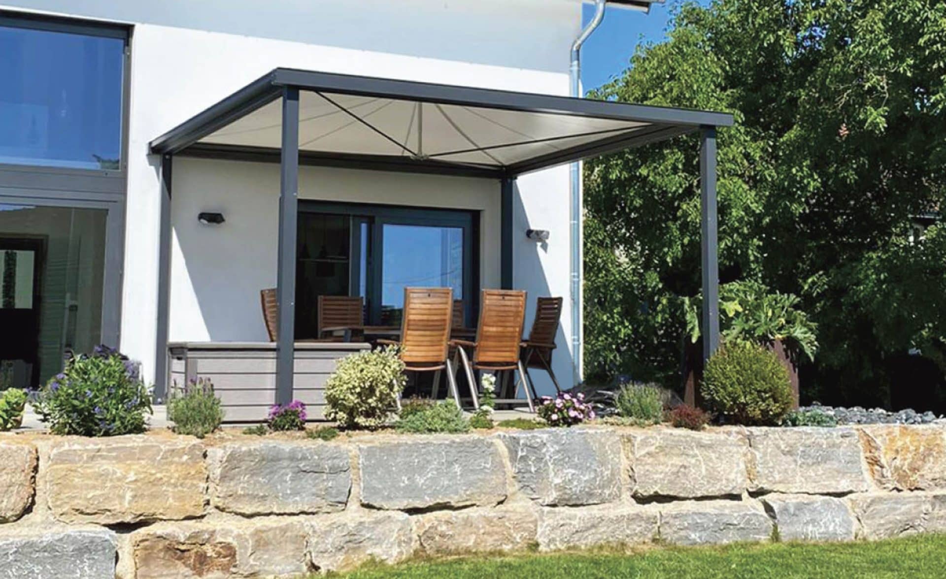 Gazebo in alluminio