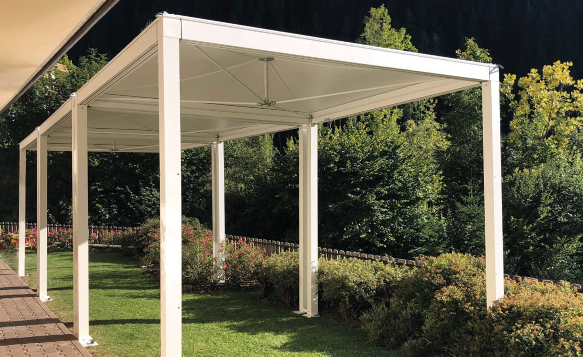 Gazebo in alluminio