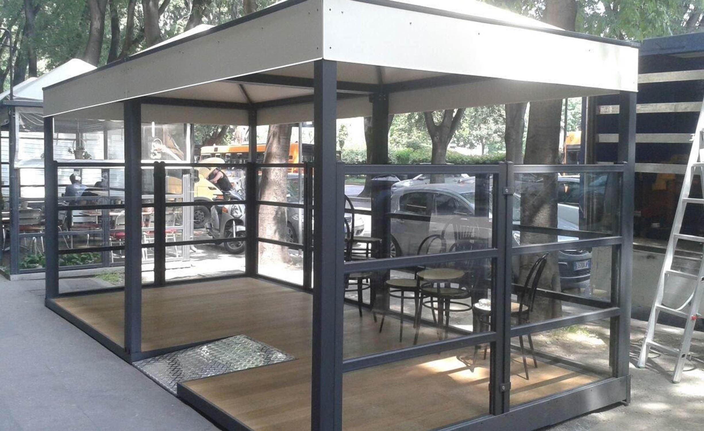 Gazebo per ristoranti
