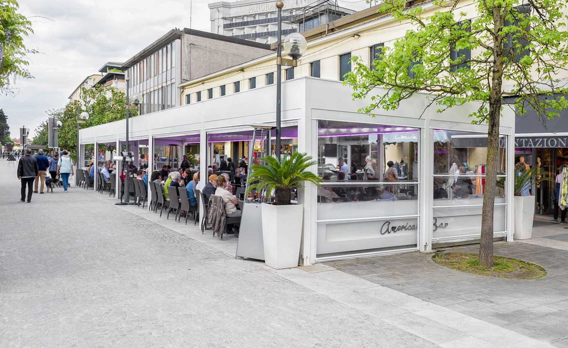 Gazebo per ristoranti