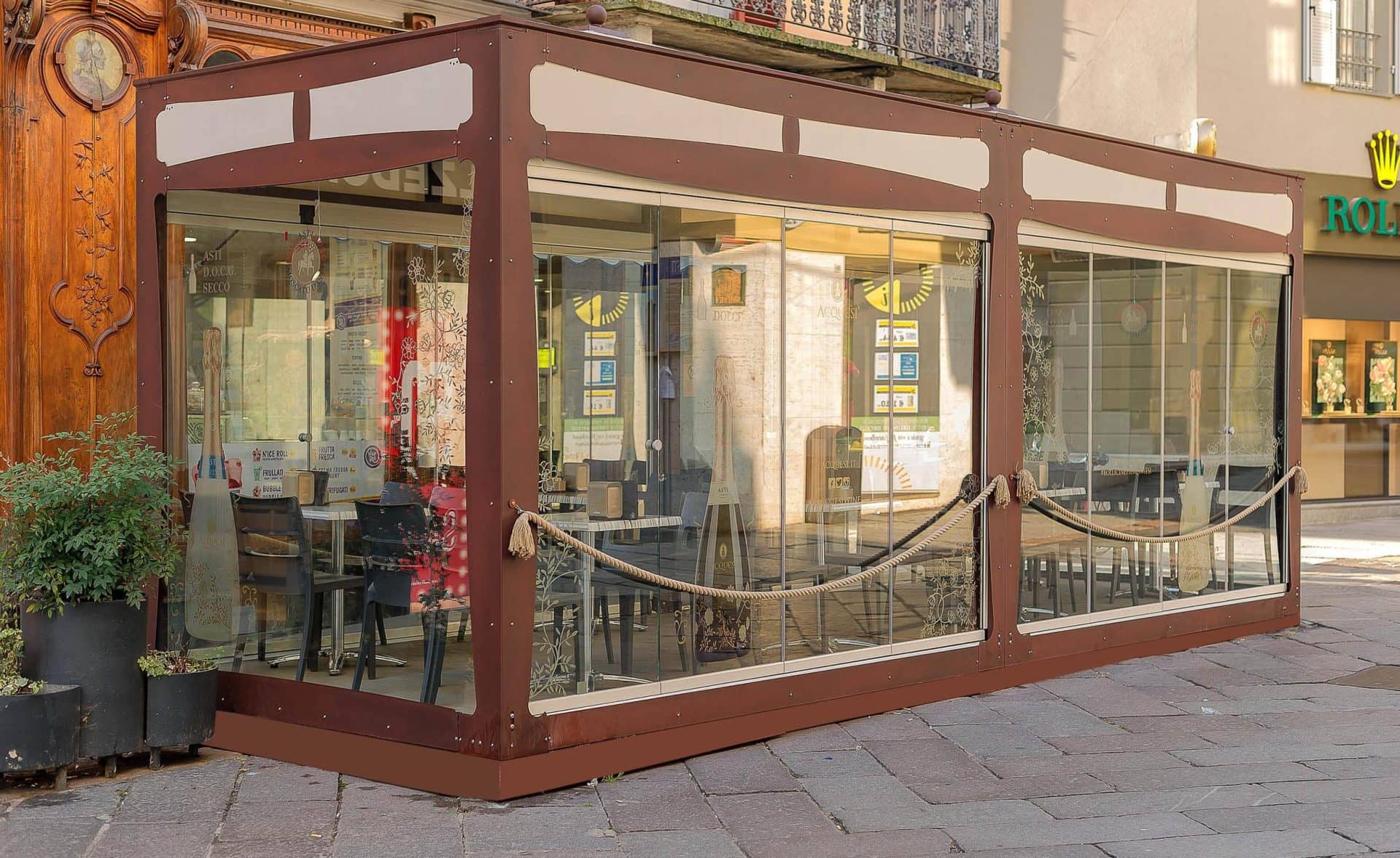 Gazebo per ristoranti
