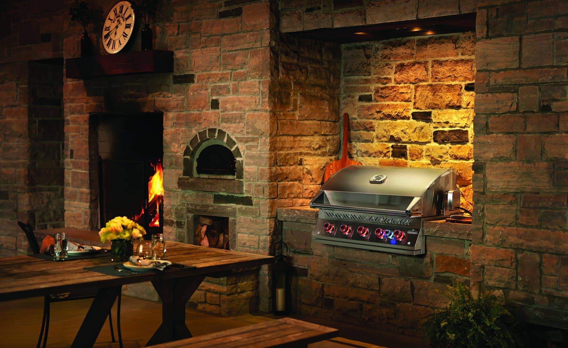 Incasso cucina esterno