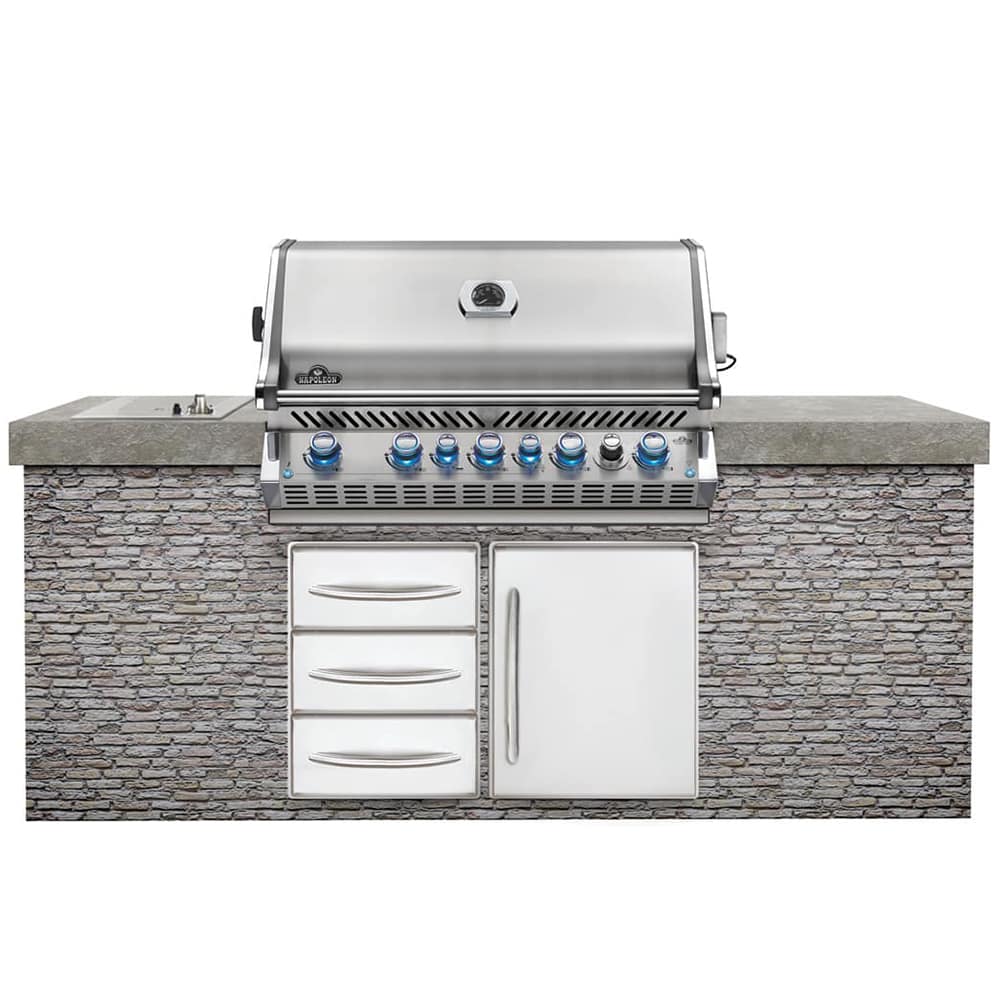 Inserto barbecue acciaio inox