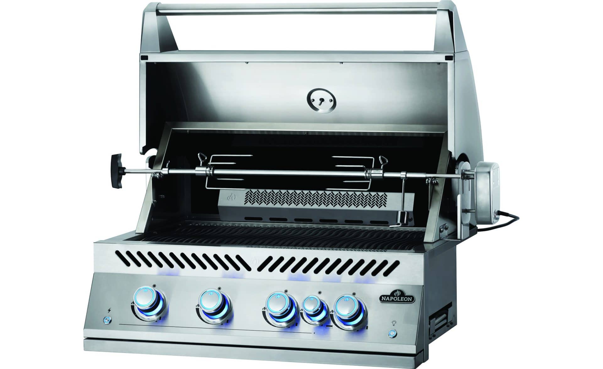 Inserto da incasso barbecue
