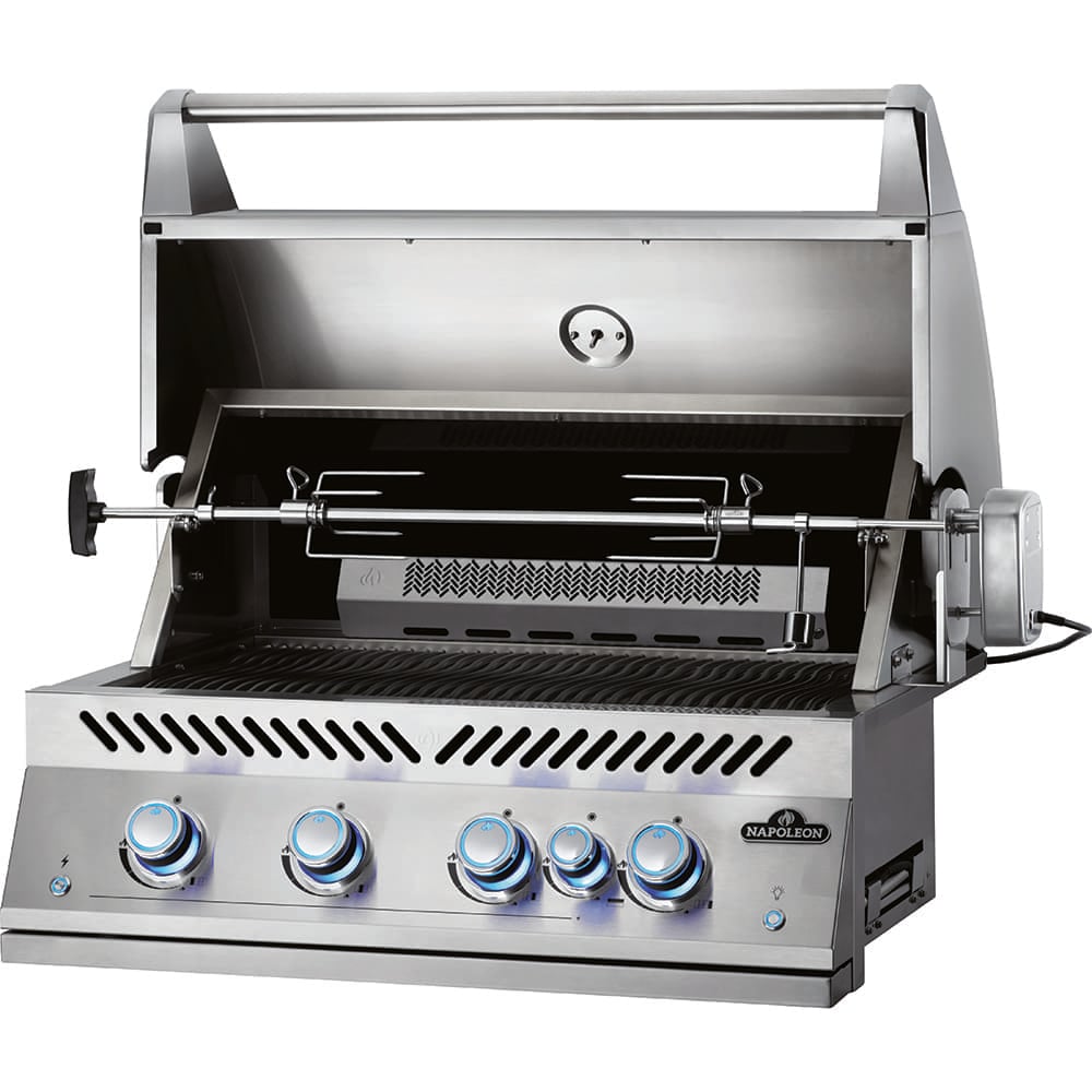 Inserto da incasso barbecue