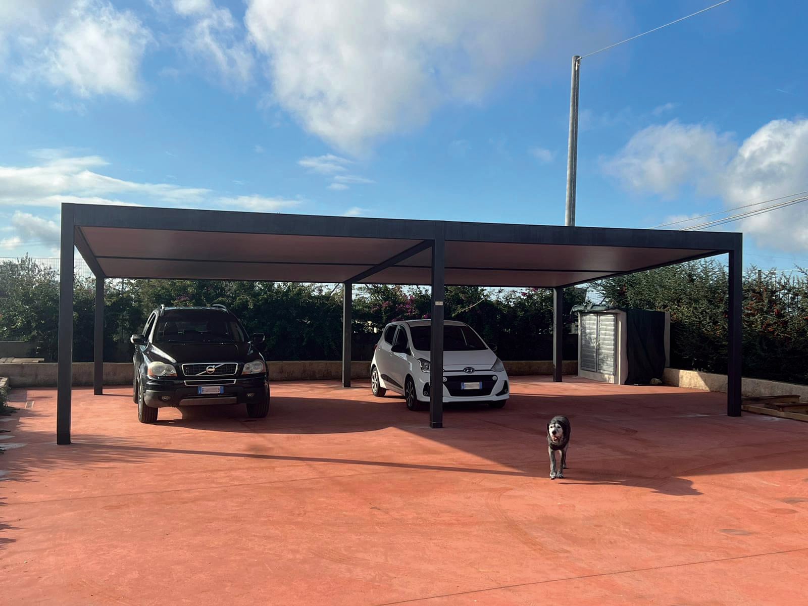 Carport autoportante