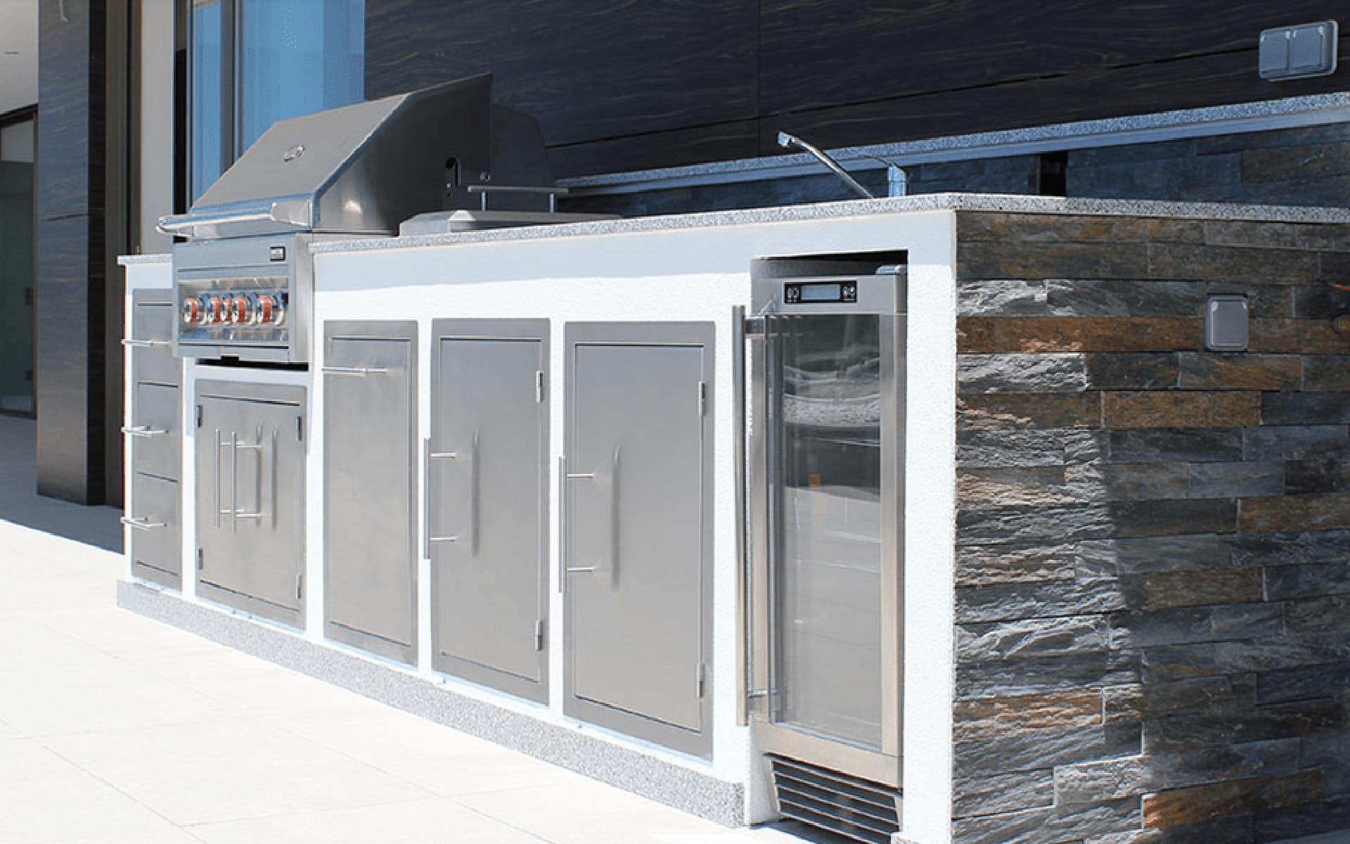 Cucina bbq su misura