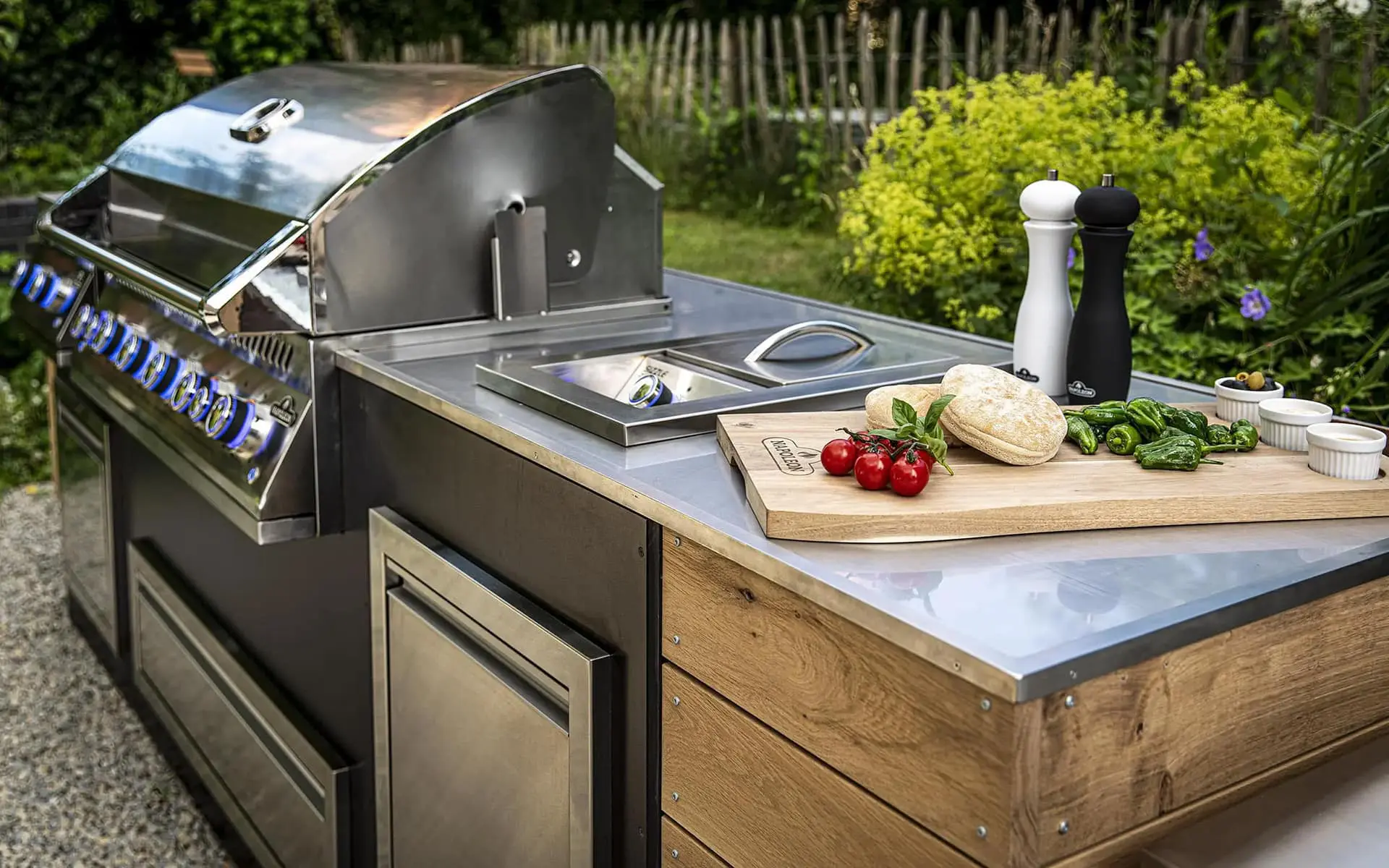 Cucine barbecue in muratura e prefabbricate