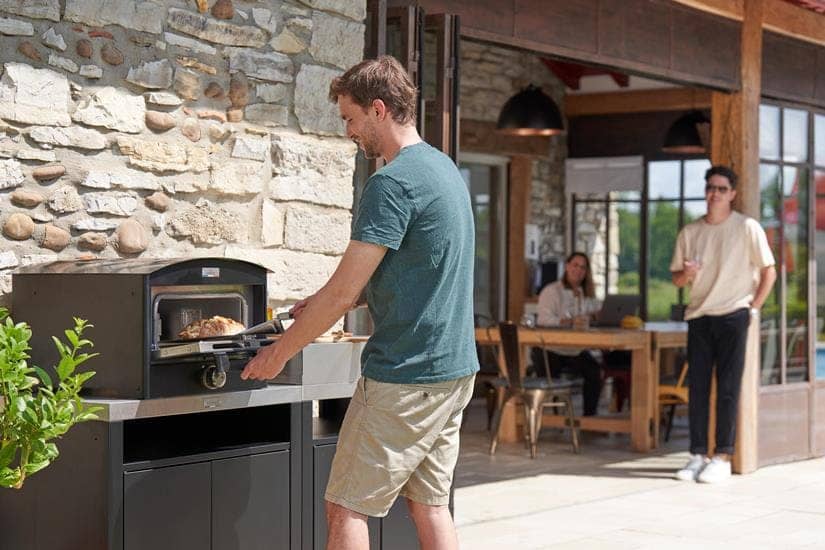 Le Marquier Cucina 2 Elementi Piano Inox con Credenze Duo