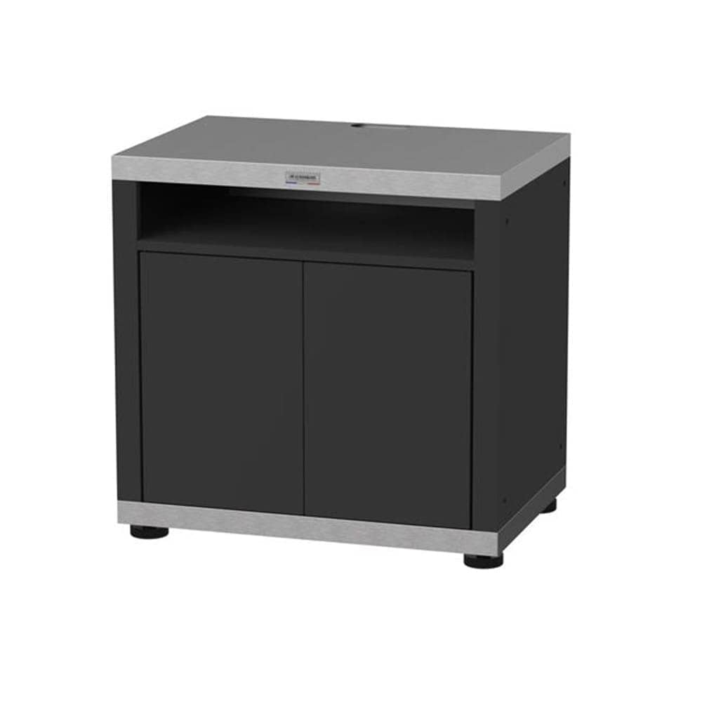 Le Marquier Mobile per Cucina Esterna Finitura Top in Acciaio Inox