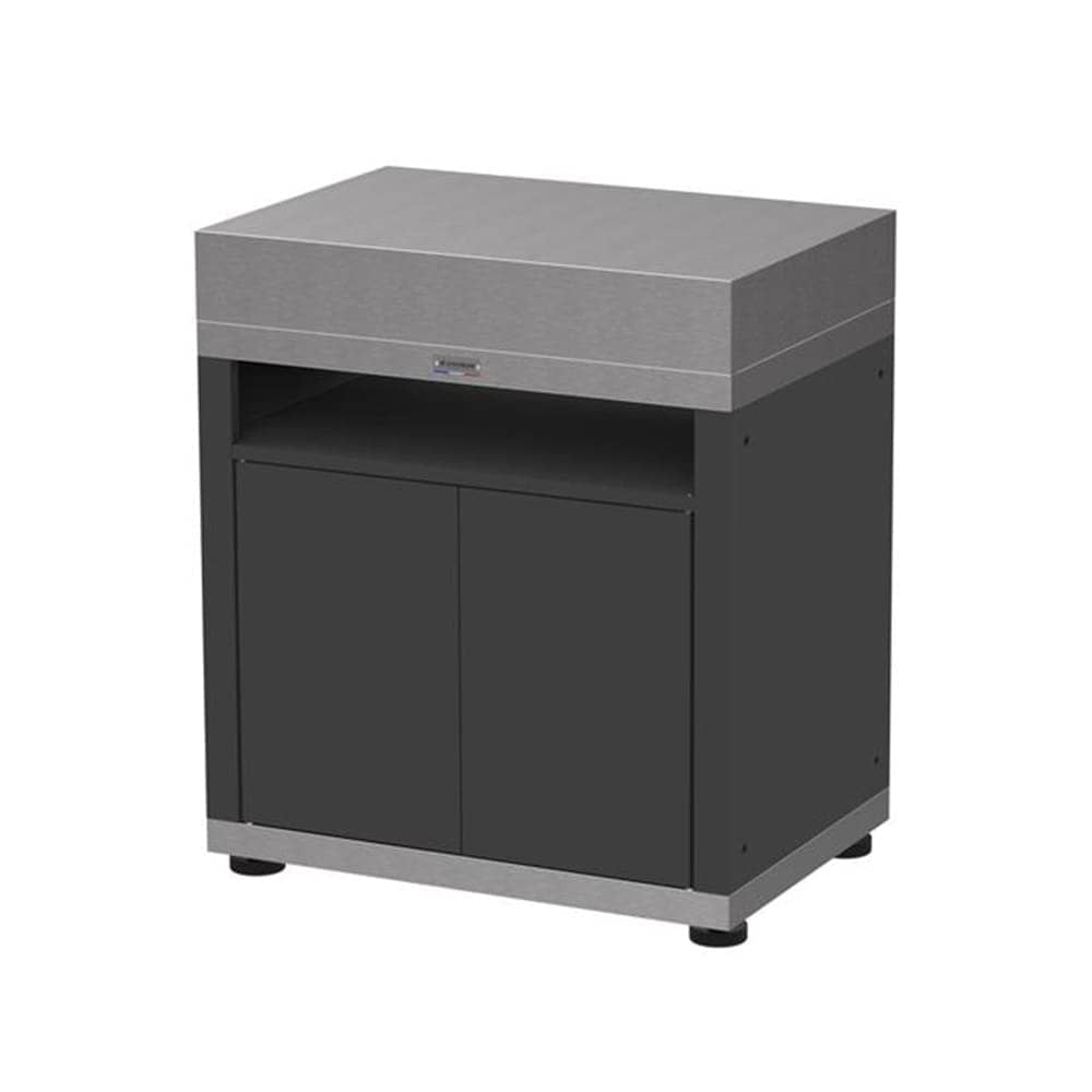 Le Marquier Mobile Piano Lavoro Finitura Top Acciaio Inox