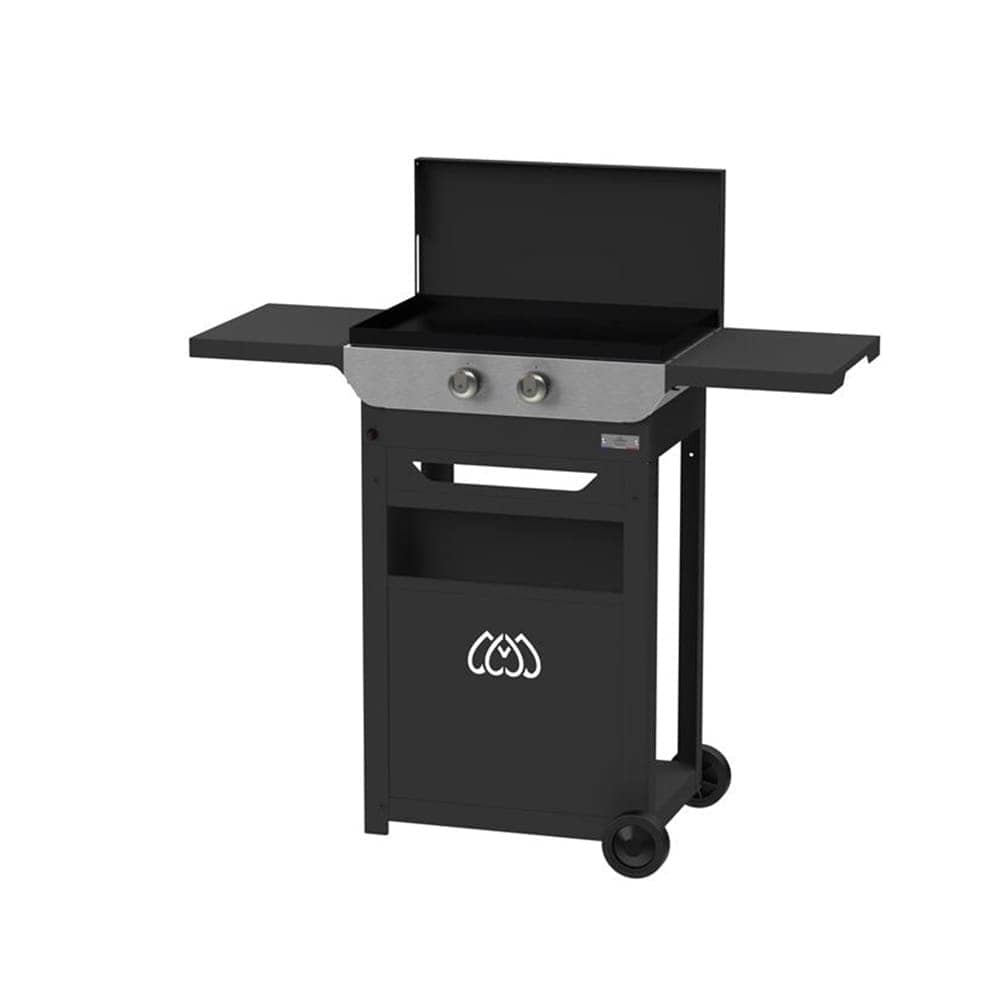 Le marquier Piastra Liscia A Gas 260 Original Duo Edition Carrello E Coperchio Inclusi