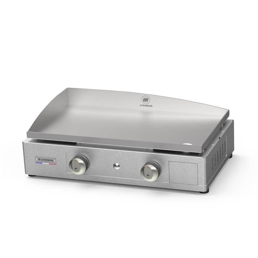 Le marquier Piastra Liscia A Gas La Plancha Acciaio Inox 260