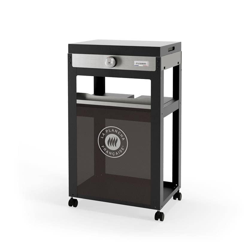 Le marquier Piastra Liscia A Gas La Plancha Francaise 250 Duo Edition, Carrello E Coperchio Inclusi