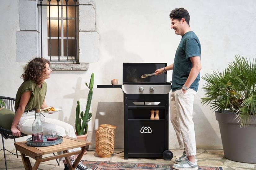 Piastra Original Elettrica 260 Duo Edition Carrello E Coperchio Inclusi