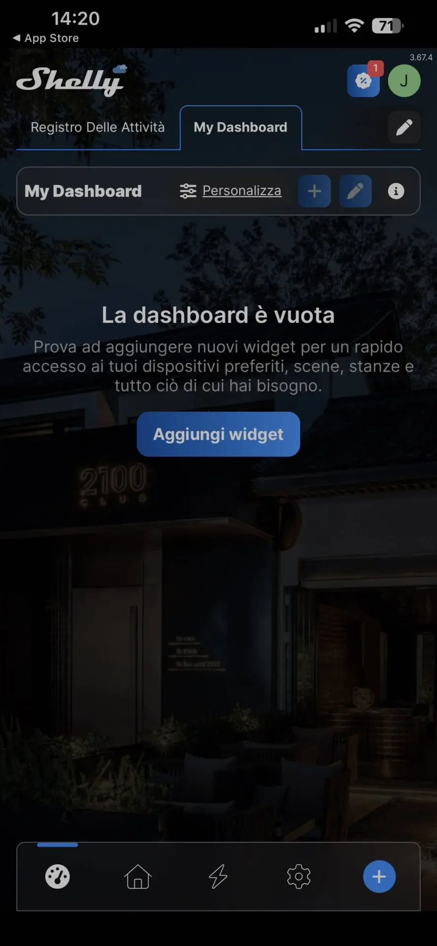 domotizzare una tenda da sole con Shelly
