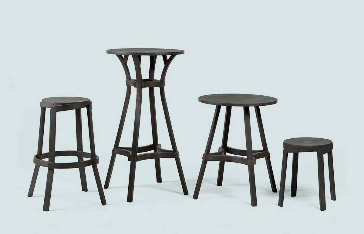 Sgabello alto Nardi Stack Maxi